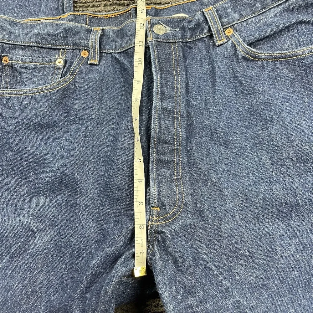 Vintage Levi's 501xx Men's 34x27 Jeans Red Tab Blue Denim Button Fly Straight